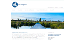 Desktop Screenshot of ifs-europe.net